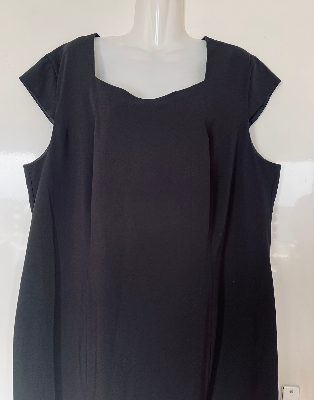 Sixth Sense zwarte jurk maat 50(v), Zwart, Maat 46/48 (XL) of groter, Ophalen of Verzenden, Zo goed als nieuw