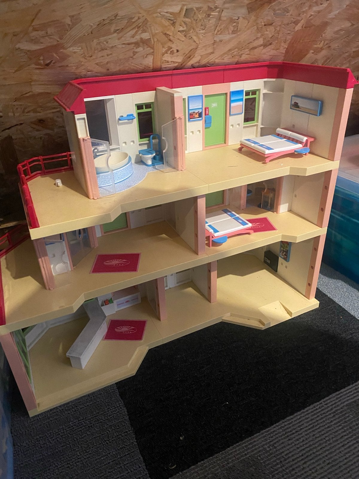 Grote doos vol Playmobil - Diverse sets en onderdelen, Kinderen en Baby's, Speelgoed | Playmobil, Ophalen, Gebruikt, Losse onderdelen