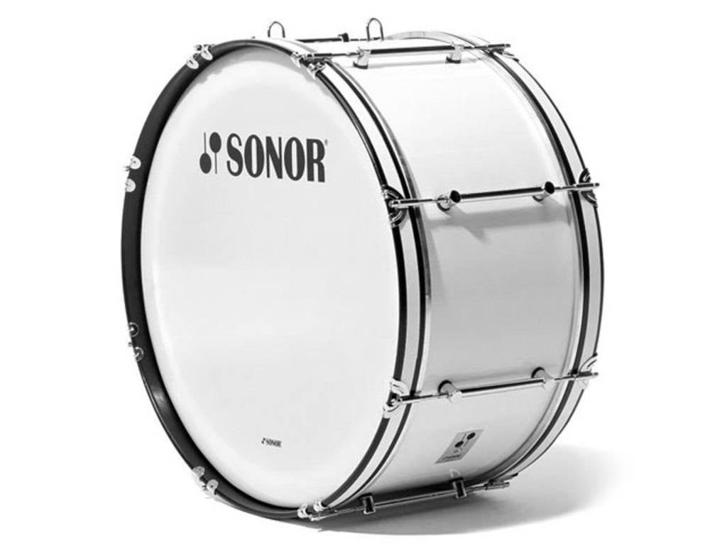Bassdrum Sonor MB 2612 CW, 26'' x 12'', CW-white, 7,6 kg,, Ophalen, -, -, Nieuw