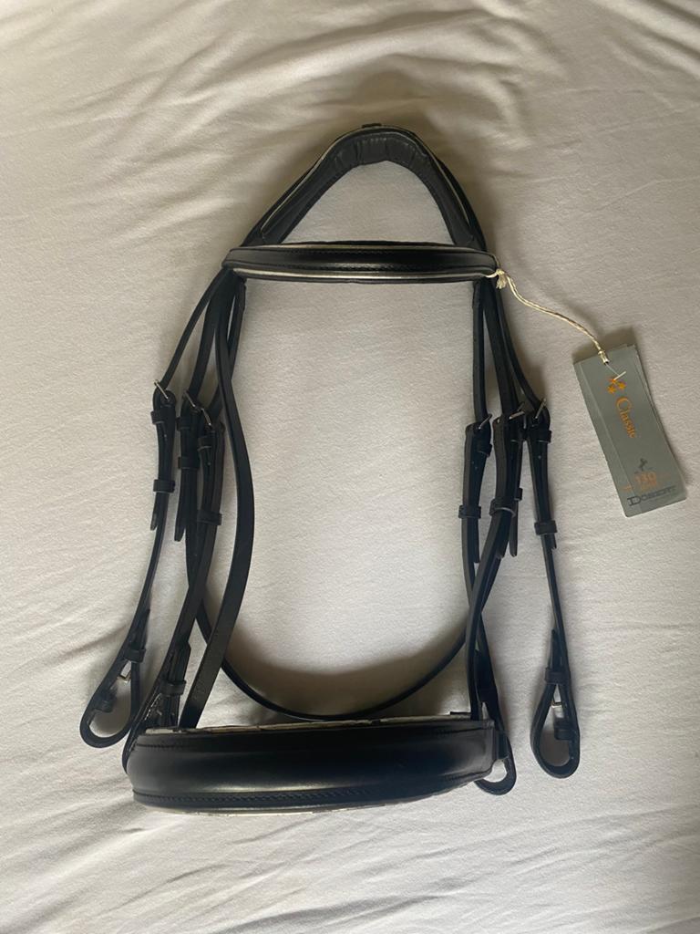 Nieuw Döbert stang en trens classic hoofdstel, maat cob, Dieren en Toebehoren, Ophalen of Verzenden, Nieuw, Dressuur