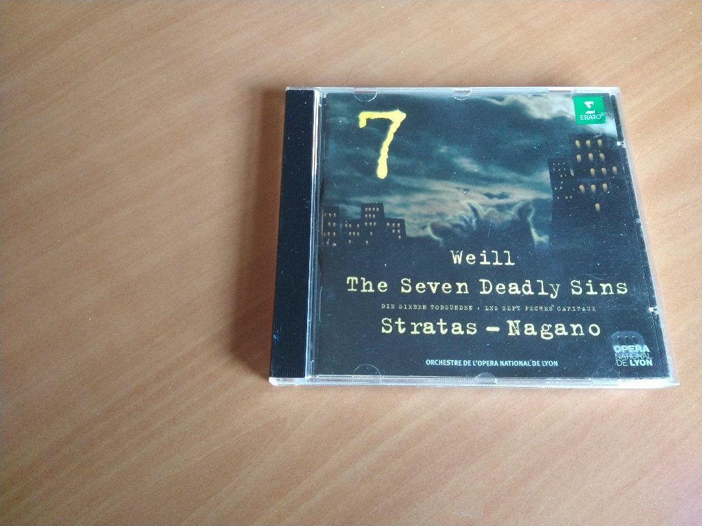 CD Weill - The Seven Deadly Sins, Ophalen of Verzenden, Zo goed als nieuw, Orkest of Ballet