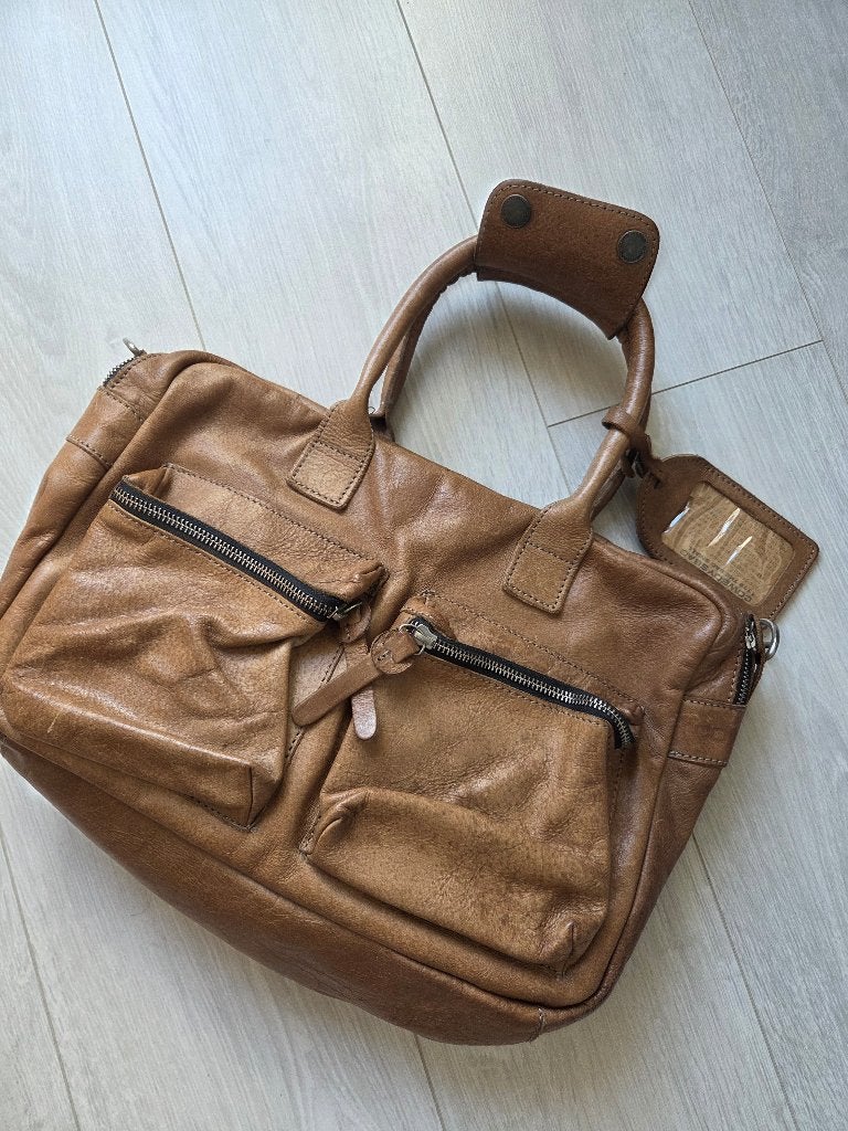 Cowboysbag 1118, Ophalen, Gebruikt, Bruin, Handtas