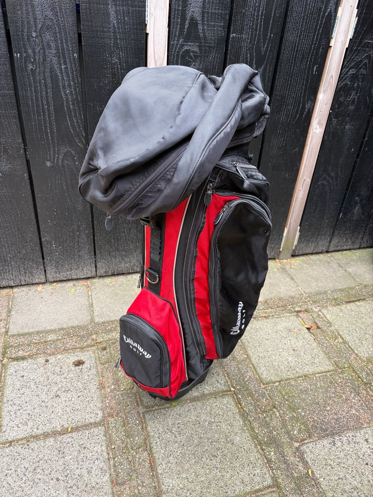 Callaway Golf Tas - Rood/Zwart Standbag, Ophalen, Gebruikt, Tas, Callaway