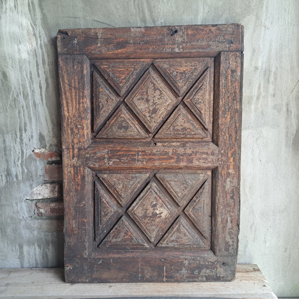 Prachtig oud antiek houten luik deurtje paneel *Etage3*, Gebruikt, ., Ophalen of Verzenden, .