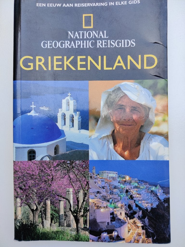 Griekenland, National Geographic Reisgids, luxe + taalboekje, Overige merken, Europa, Ophalen of Verzenden, Zo goed als nieuw