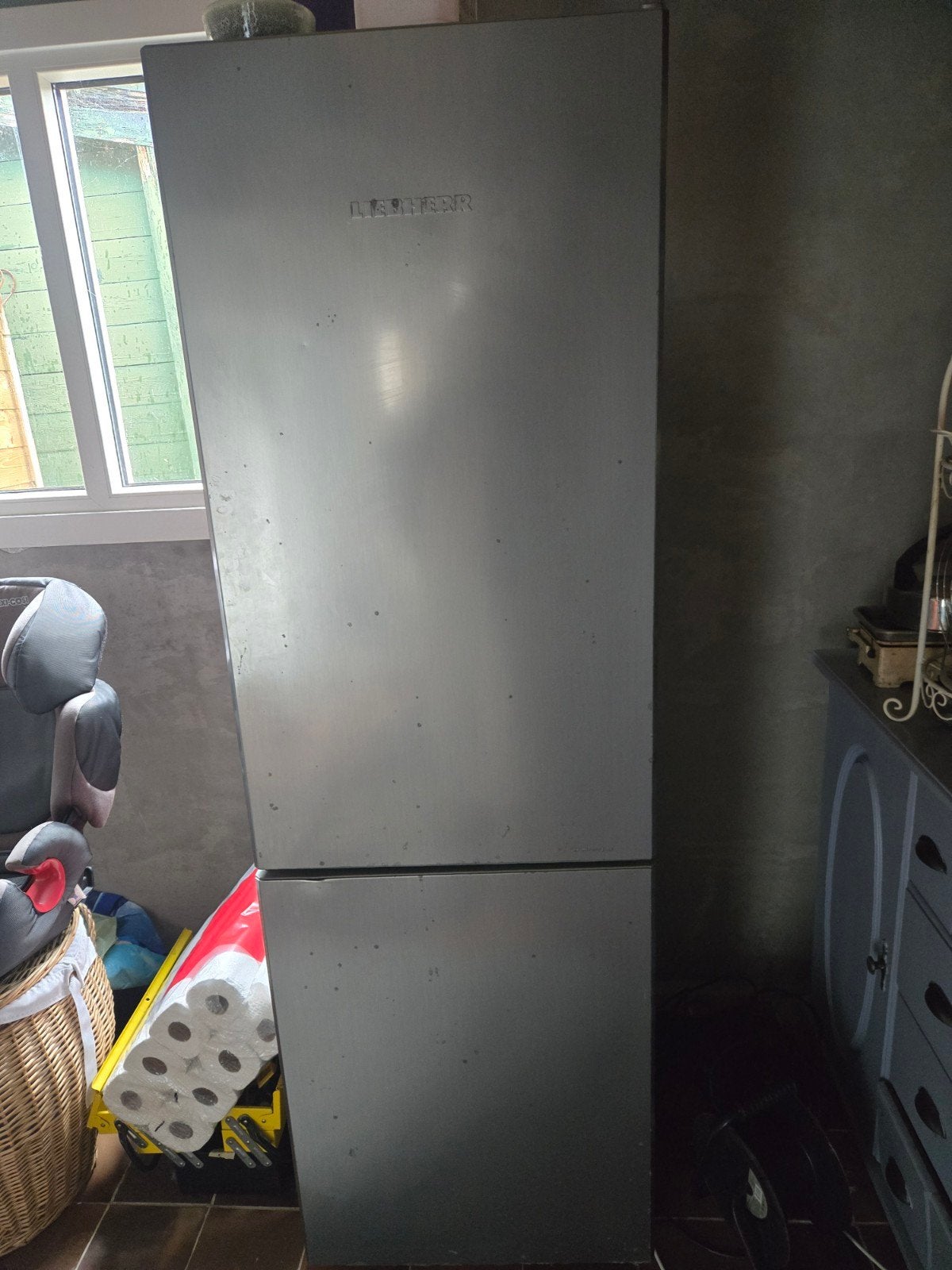 Liebherr Koelkast met aparte vriezer - Zo goed als nieuw, 200 liter of meer, 60 cm of meer, Met aparte vriezer, Zo goed als nieuw