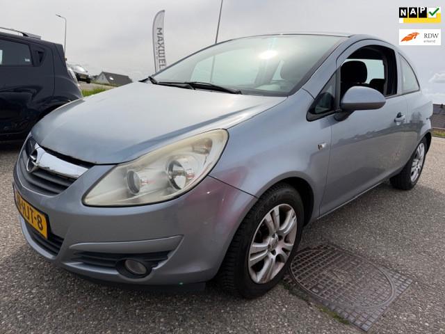 Opel Corsa 1.2-16V Business Airco Cruise-control APK Elek.pa, Auto's, Voorwielaandrijving, 450 kg, 1229 cc, Origineel Nederlands