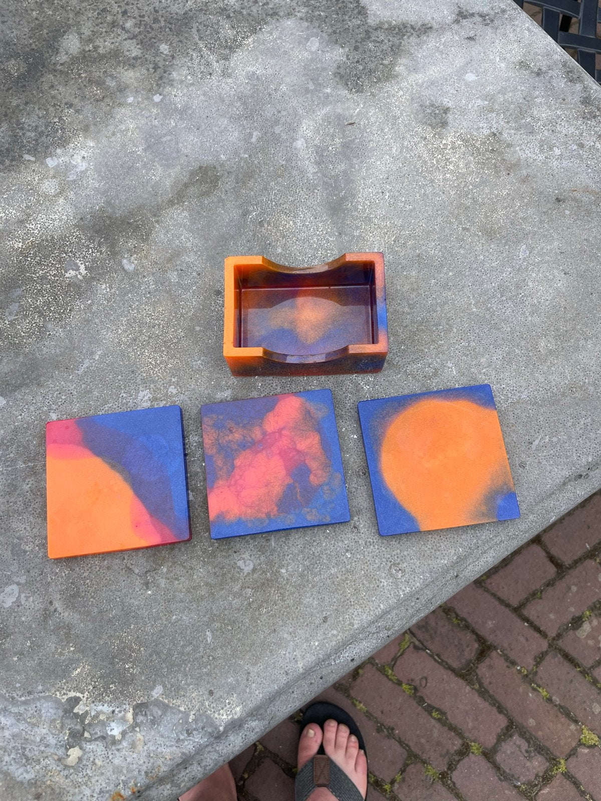 Epoxy onderzetters, Ophalen, Nieuw