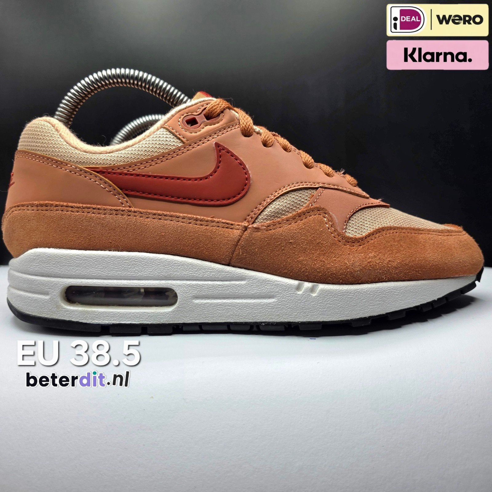 Nike Air Max 1 'Terra Blush' Maat: 38.5, Ophalen of Verzenden, Nike, Nike, Nike air max