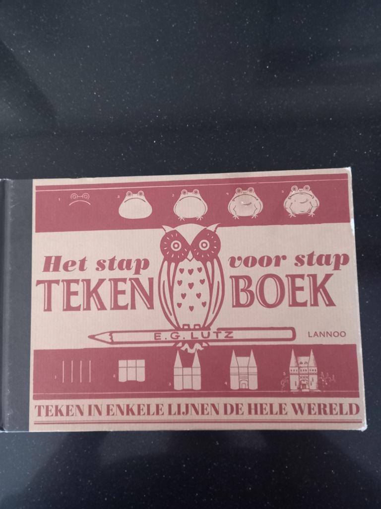 E.G. Lutz - Het stap voor stap tekenboek, Non-fictie, E.G. Lutz, Ophalen of Verzenden, Zo goed als nieuw