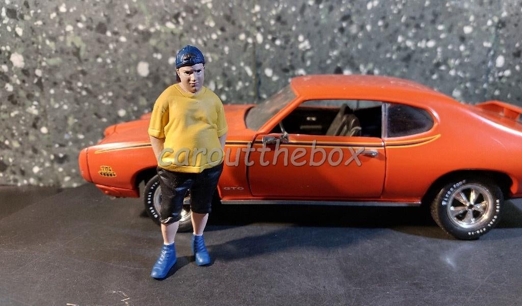 Diorama figuur Car Meet 1  II - 1:18 Amer. diorama AD540a, Verzenden, Nieuw, Groter dan 1:35, Figuur of Figuren
