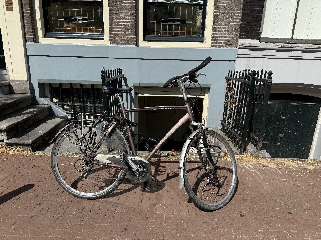 Toerfiets Gazelle duende trekking, Ophalen, Velgrem, Versnellingen, Zo goed als nieuw