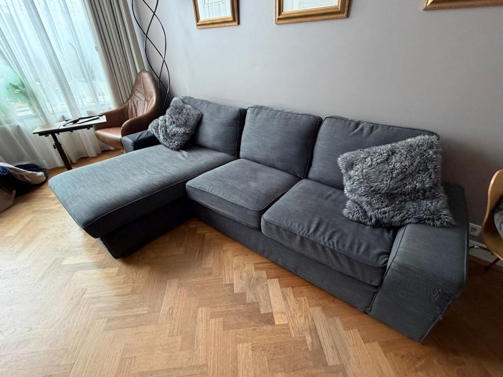 Bankstel, Ophalen, 250 tot 300 cm, Gebruikt, Driepersoons