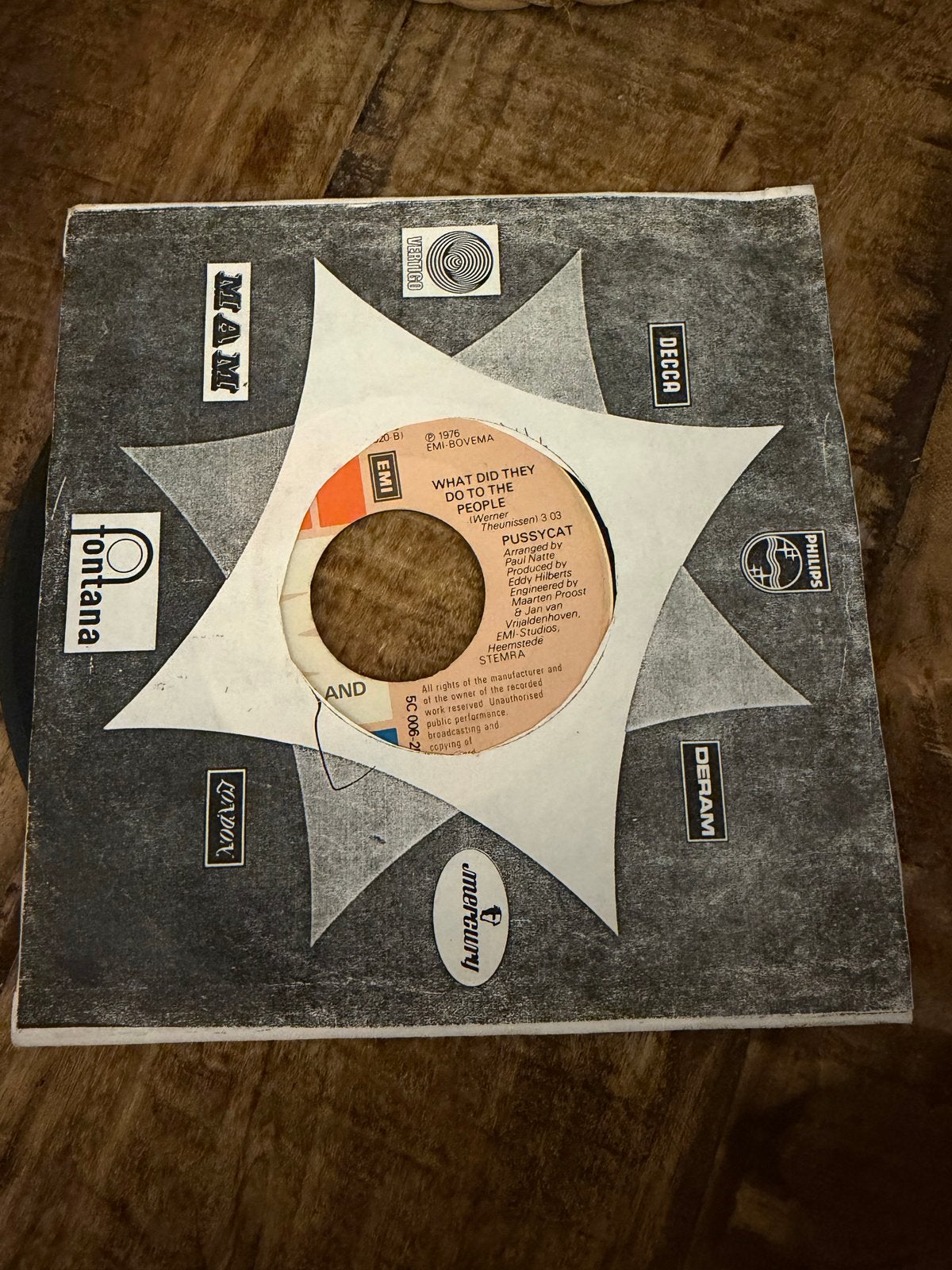Pussycat - What Did They Do To The People (vinyl single), Gebruikt, Originele persing, 7 inch, Ophalen of Verzenden