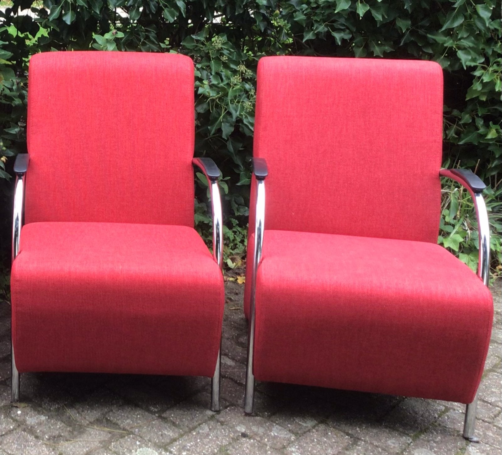 Woood fauteuils, Ophalen, 75 tot 100 cm, Zo goed als nieuw, Stof