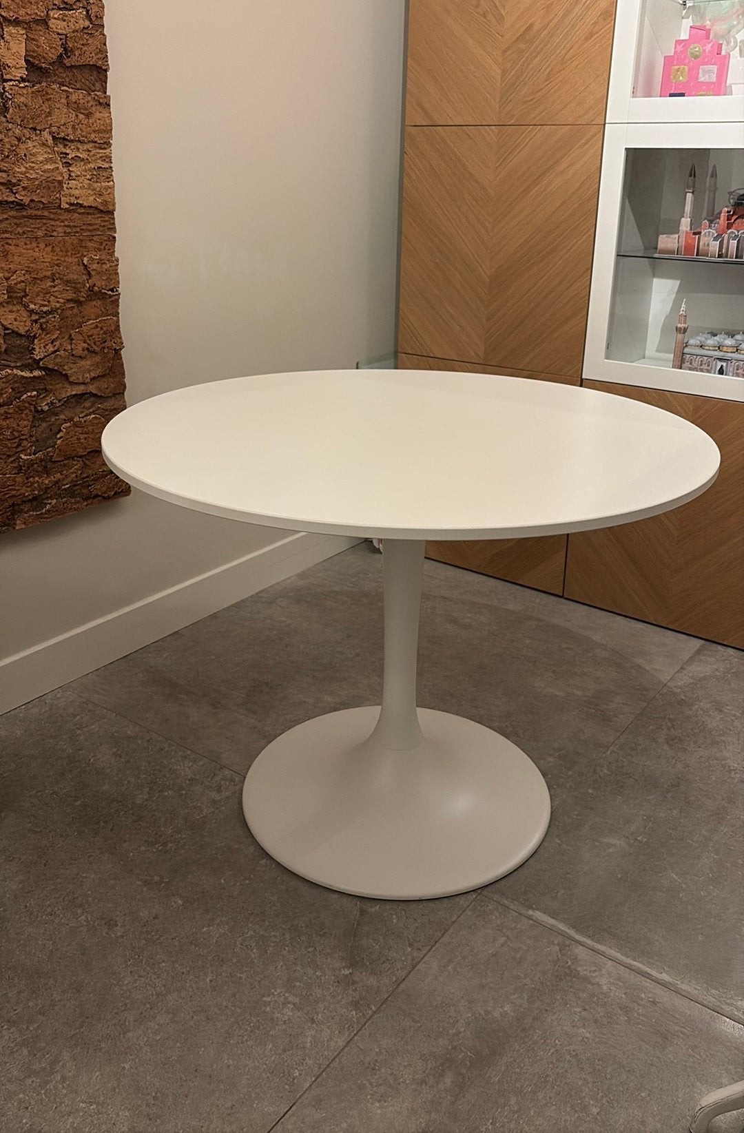 Docksta IKEA tafel wit, Ophalen, Zo goed als nieuw, 75 cm of meer, 60 cm of meer