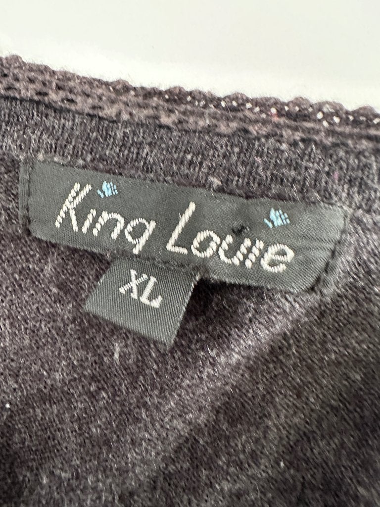 King Louie vest L, Maat 38/40 (M), Ophalen of Verzenden, Zo goed als nieuw, Grijs