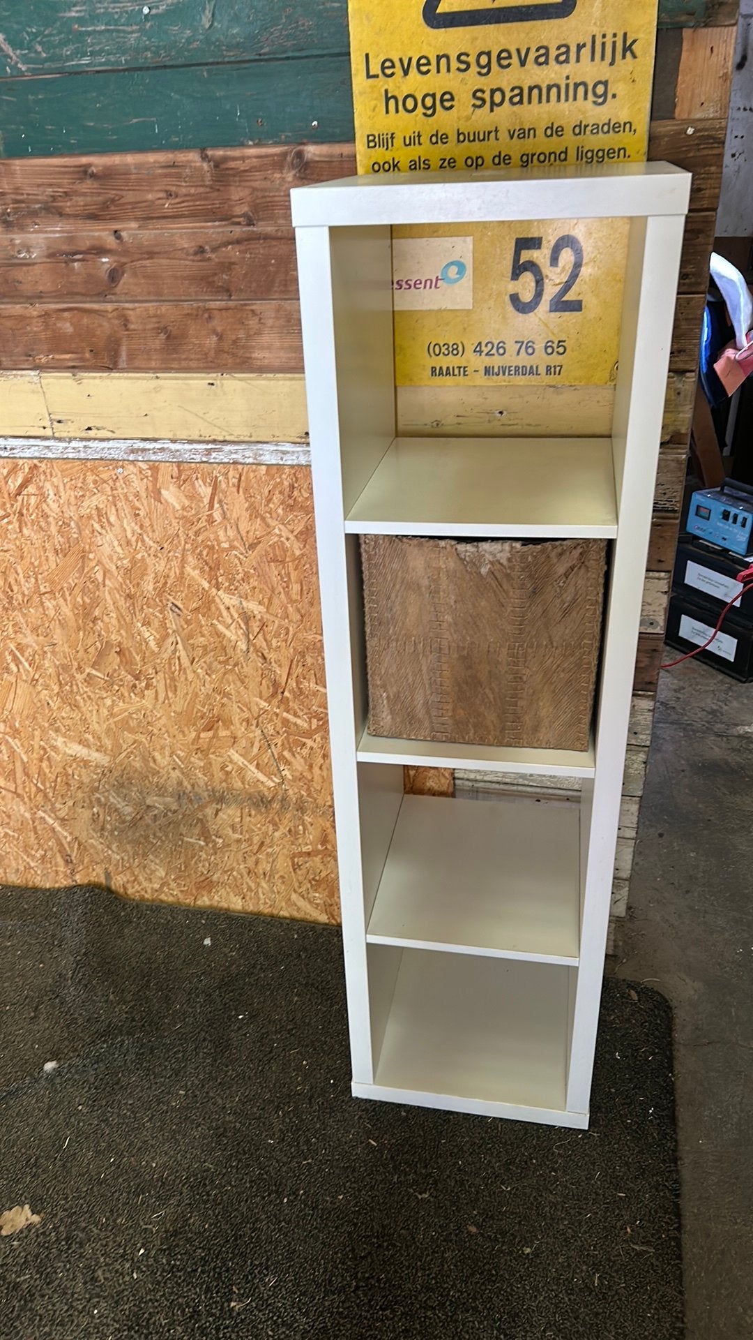 Badkamer kast, Huis en Inrichting, Badkamer | Badkamermeubels, Ophalen, (Half)hoge kast, 50 tot 100 cm, Zo goed als nieuw