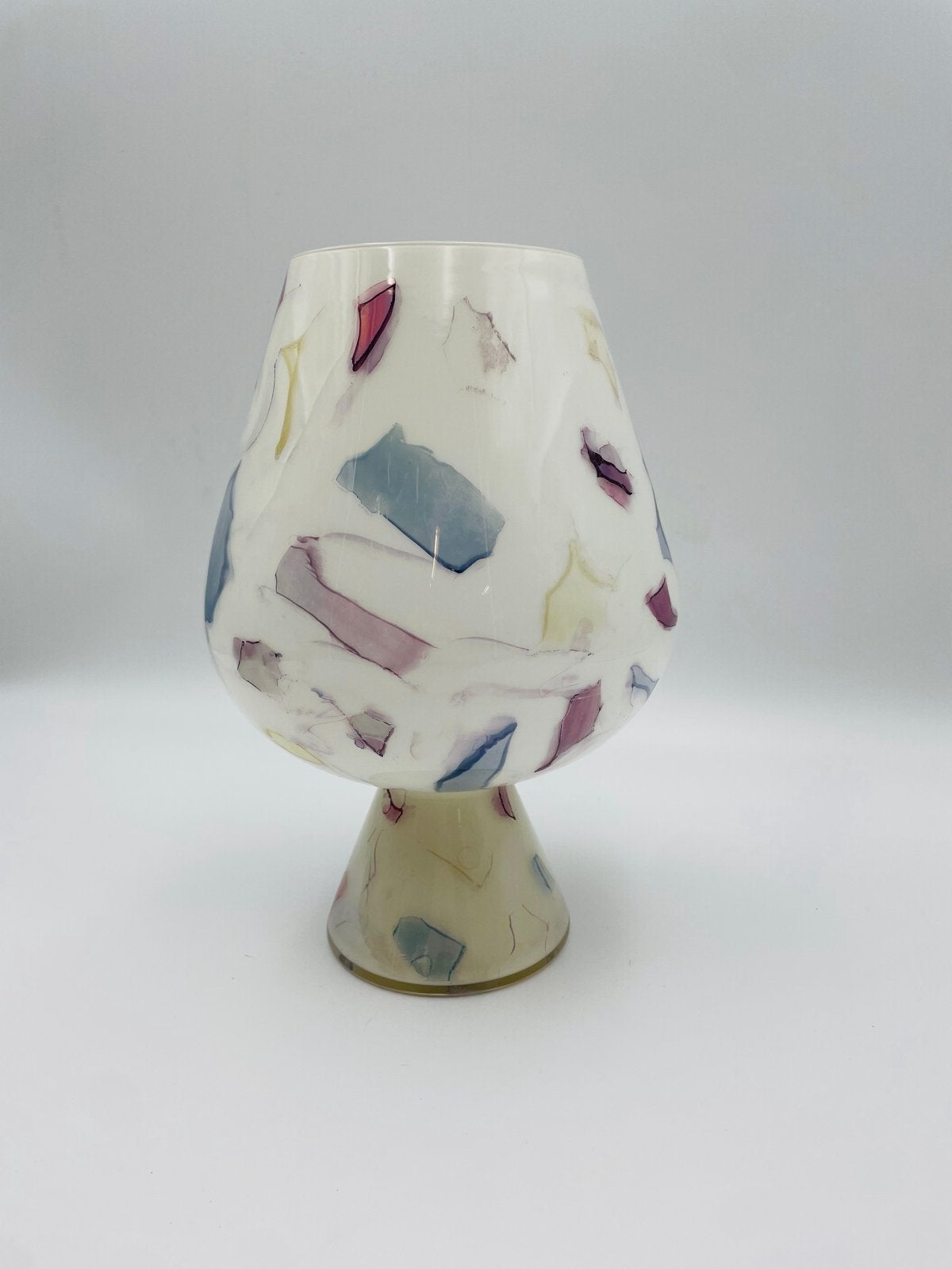 Opsline Murano Vaas - Kleurrijk Glas - 28 cm, Ophalen of Verzenden