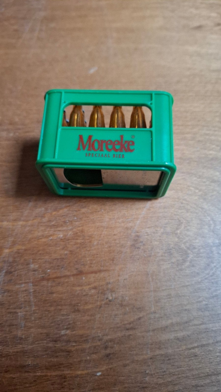 Vintage Moreeke bier flesopener, Verzamelen, Ophalen of Verzenden, Flesopener, Overige merken