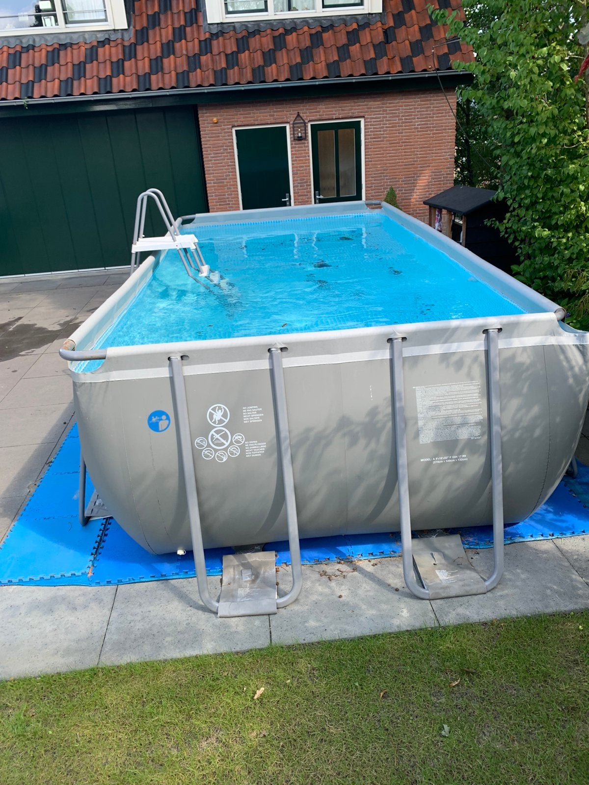 Intrex Ultra Frame zwembad, Tuin en Terras, Zwembaden, Gebruikt, 200 tot 300 cm, Rechthoekig, Ophalen