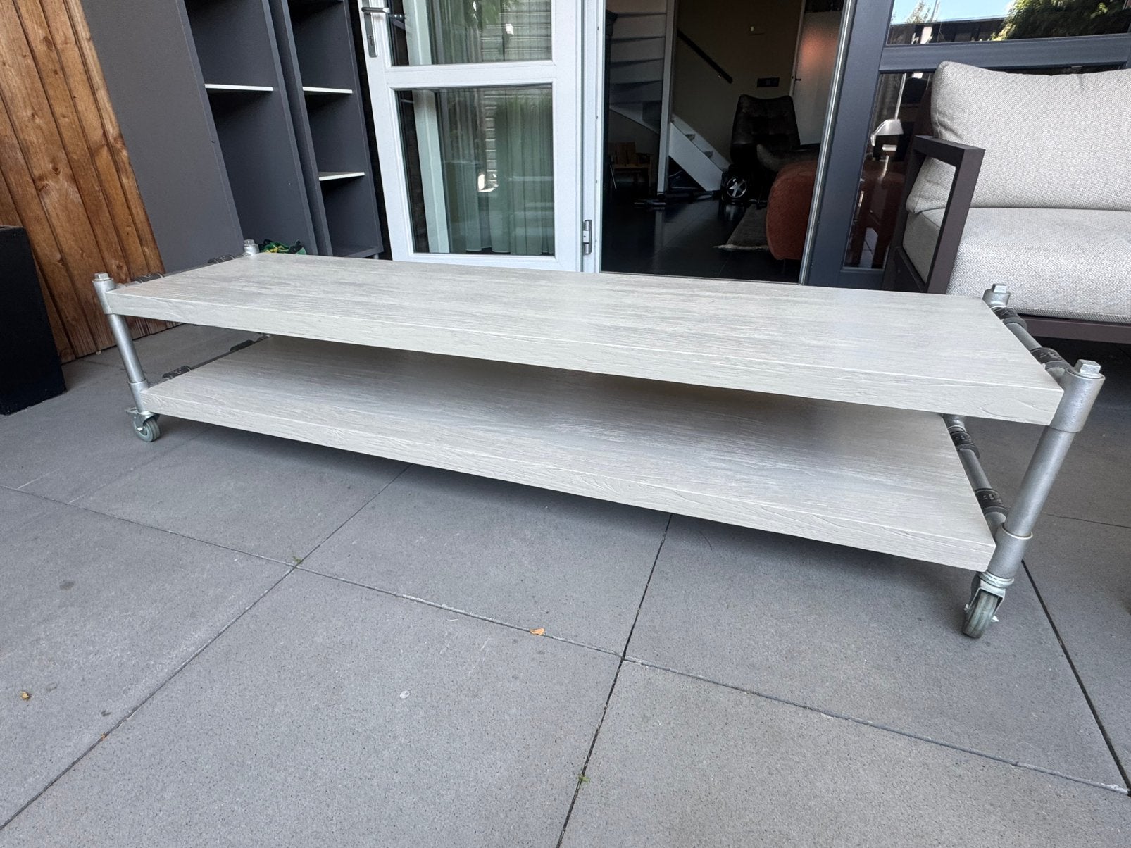 Tv meubel dBodhi, Ophalen, Gebruikt, 150 tot 200 cm, Teakhout
