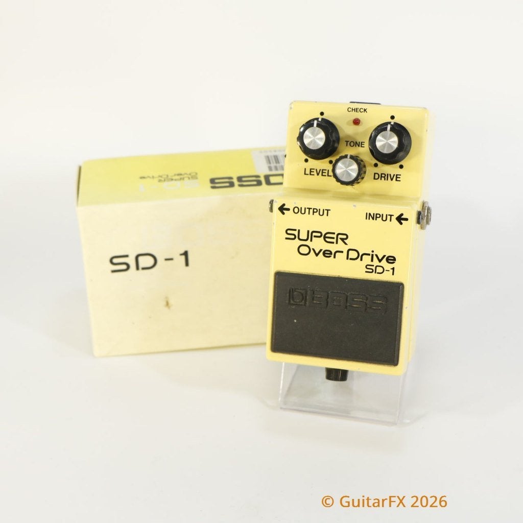 Boss SD-1 Super Overdrive (s/n DC14674, Black Label, Made in, Muziek en Instrumenten, Effecten, Gebruikt, -, -, Ophalen of Verzenden
