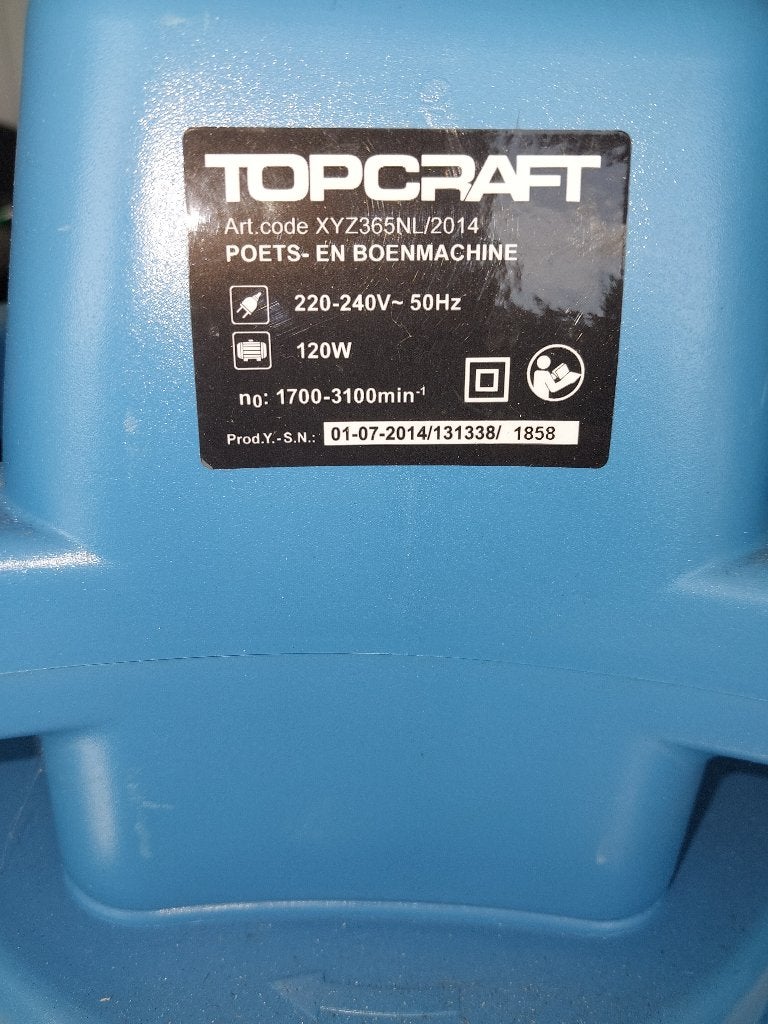 Poetsmachine, Ophalen