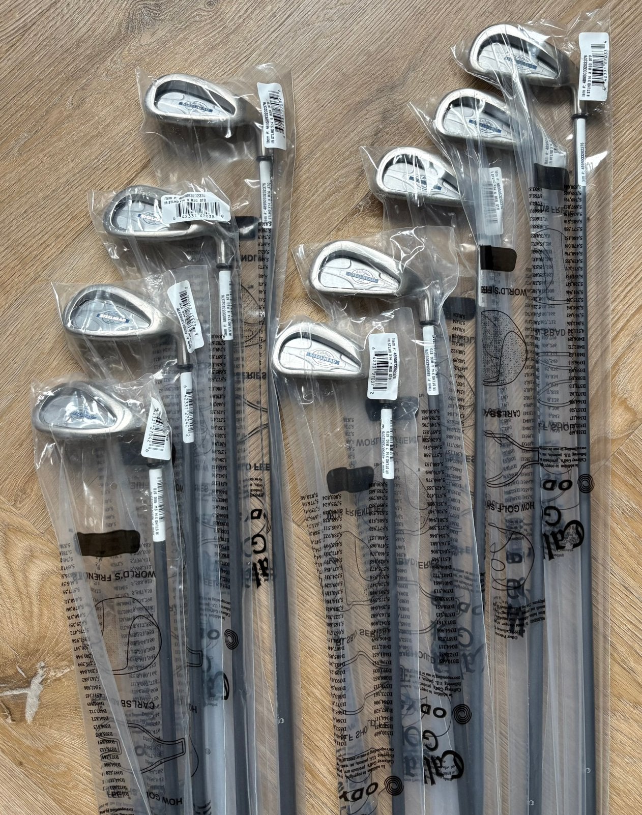 Nieuwe Callaway Steelhead X-14 ijzerset (3-SW) Regular Flex, Ophalen of Verzenden, Nieuw, Set, Callaway