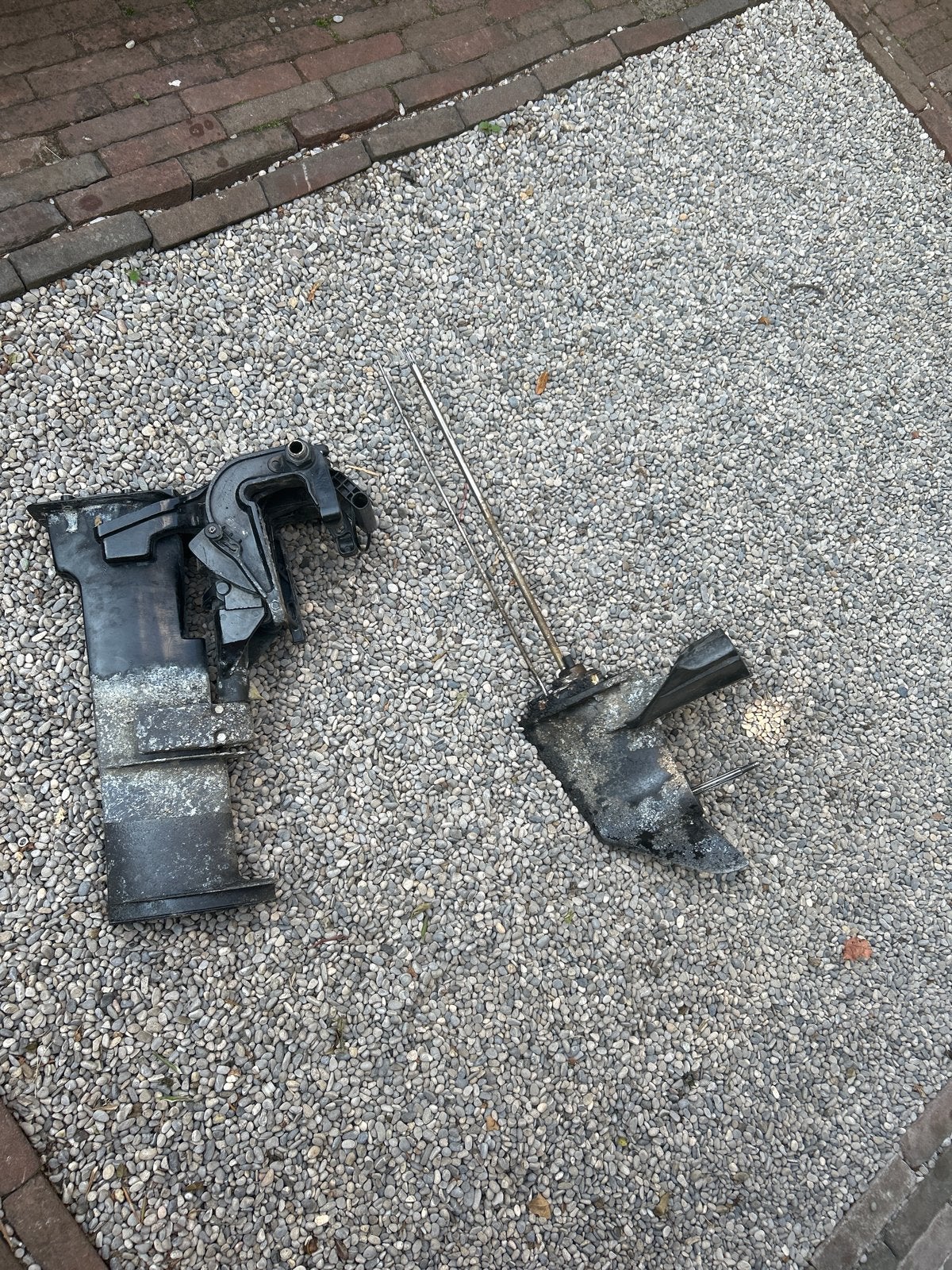 Mercury Mariner 6-15 pk 2 takt midsection, Ophalen, Gebruikt, Motor en Techniek, Motorboot