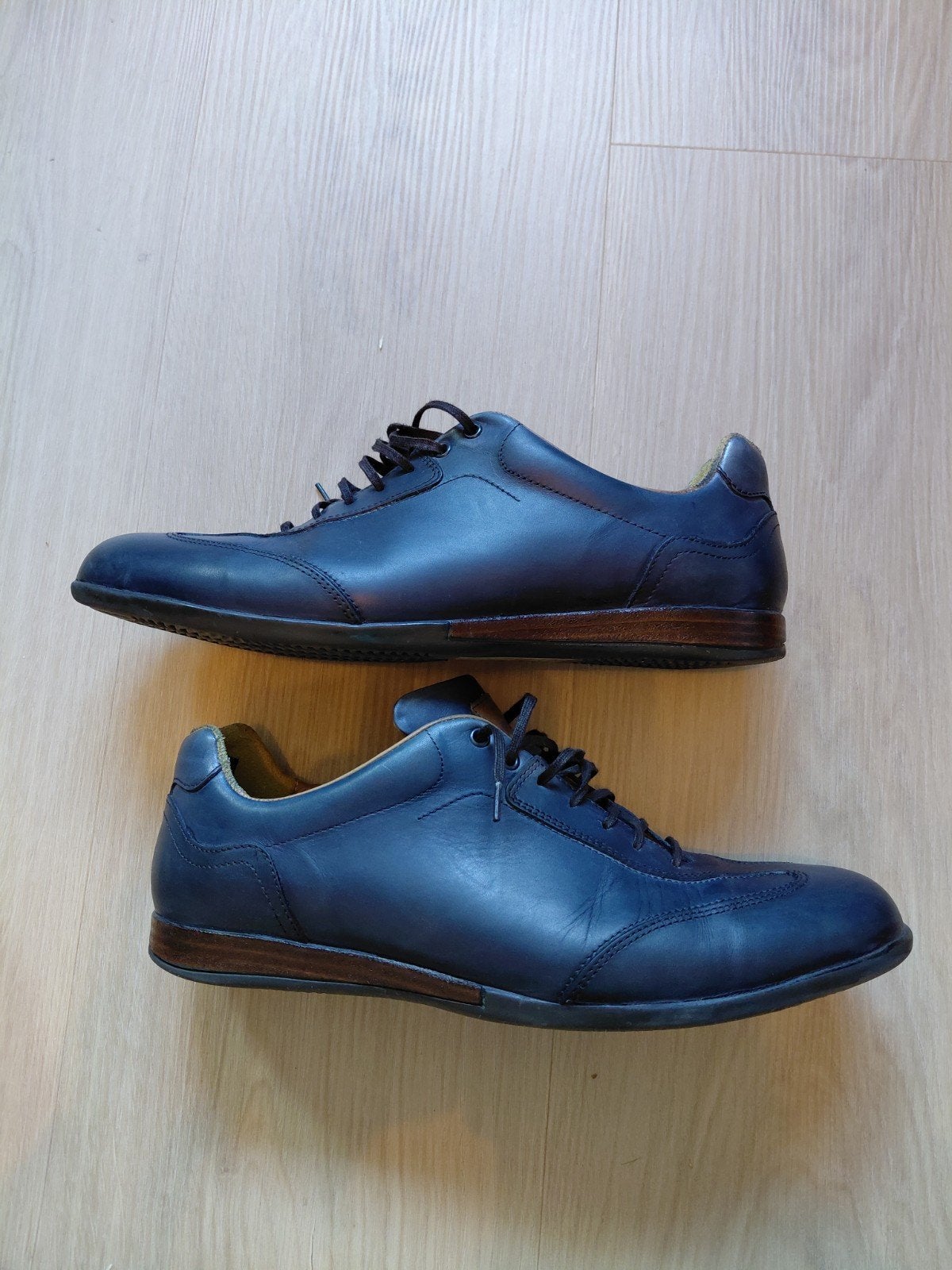 Luxe Van Bommel sneakers - Donkerblauw - Maat 10, Blauw, Ophalen of Verzenden, Van Bommel, Sneakers of Gympen
