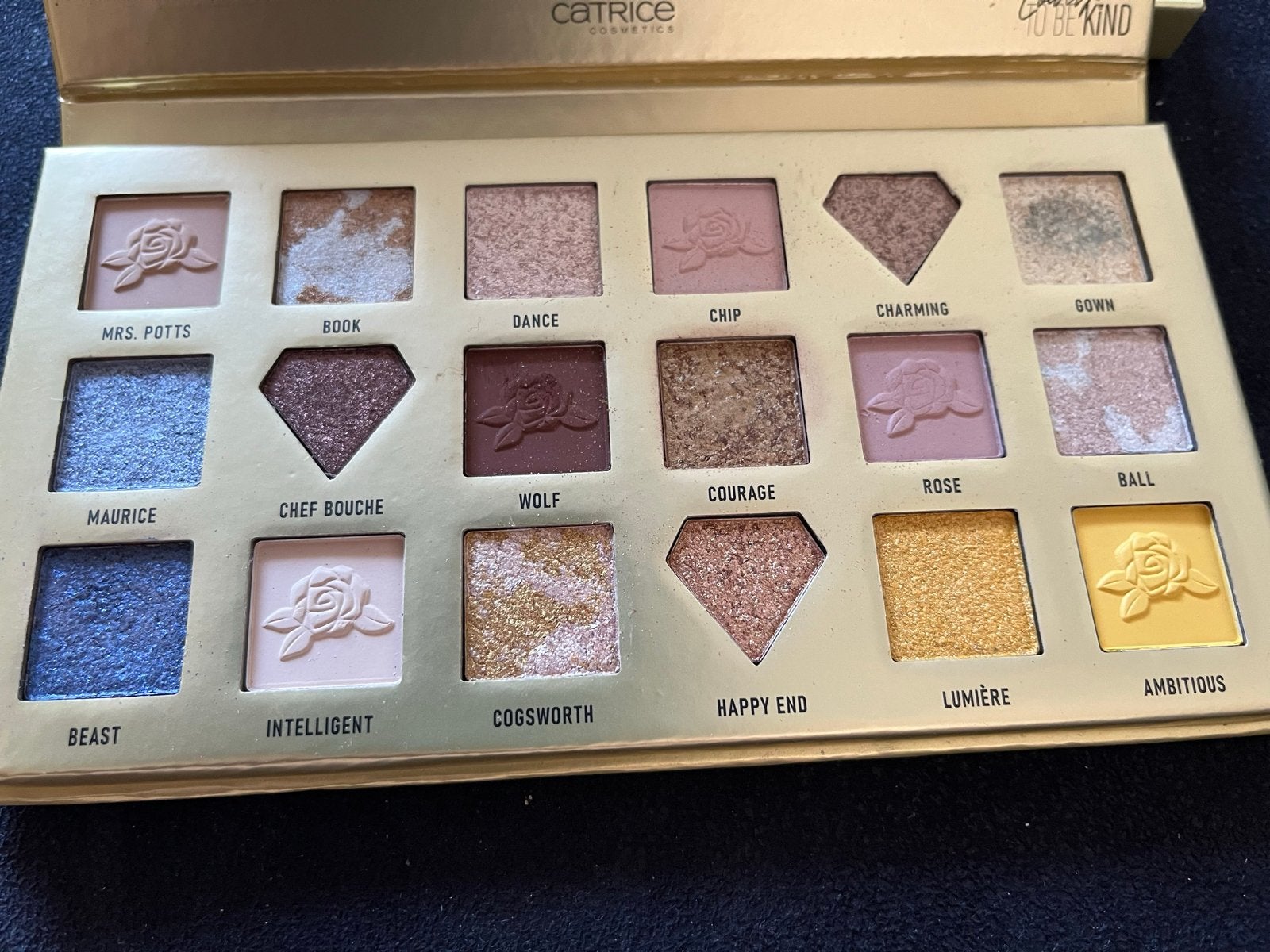 Catrice Disney Princess Belle Oogschaduw Palet, Ophalen, Zo goed als nieuw, Make-up, Overige kleuren