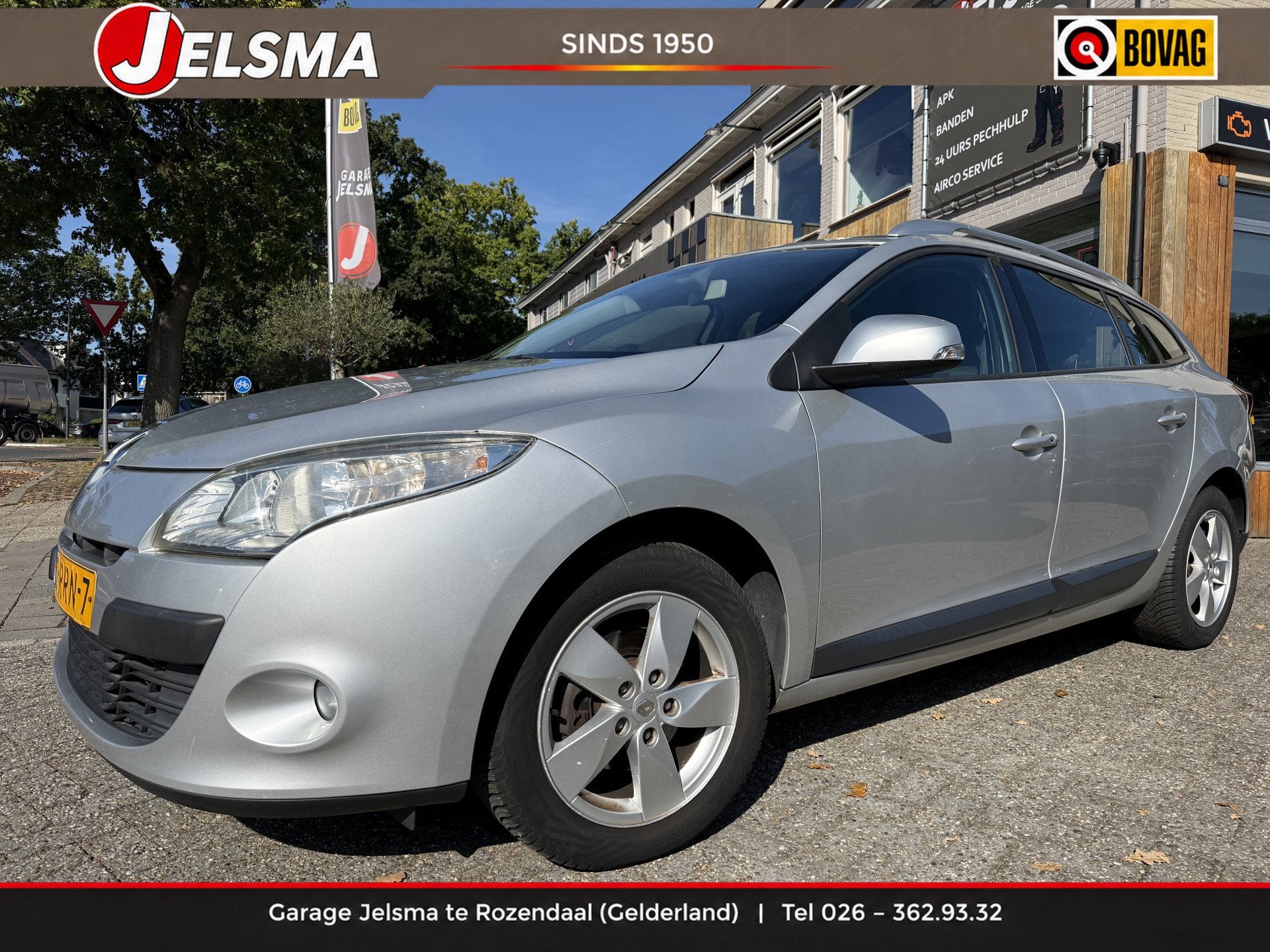 Renault Mégane Estate 1.6 Dynamique 110pk, Trekhaak, Auto's, Euro 5, Stof, Gebruikt, 4 cilinders
