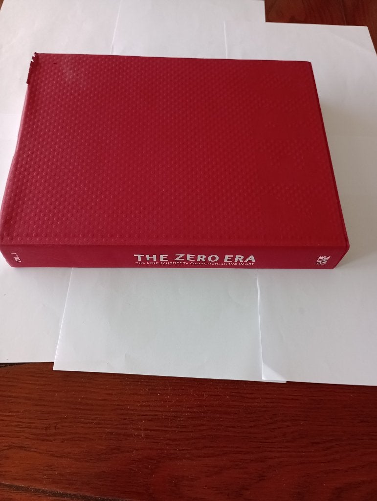 The Zero Era The Lenz Schönberg Collection: Living in Art, Boeken, Diverse auteurs, Ophalen of Verzenden, Zo goed als nieuw, Overige onderwerpen