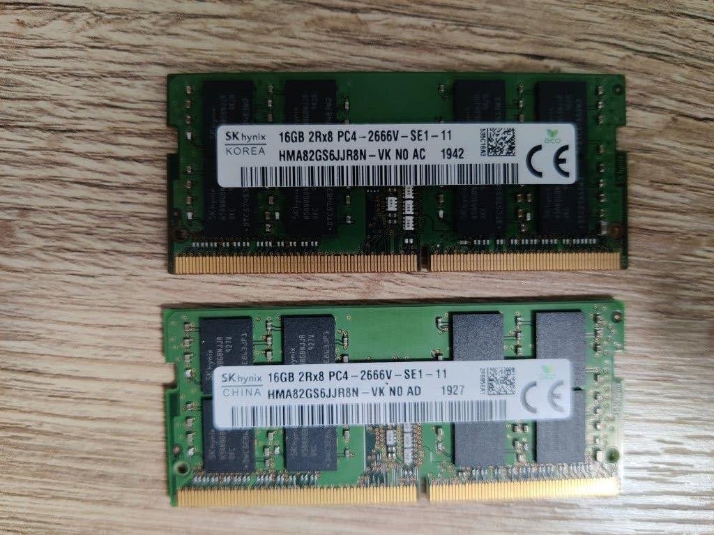 32GB DDR4 SODIMM 2666, Computers en Software, RAM geheugen, 32 GB, Sk hynix, Langelaan 5, Ophalen of Verzenden