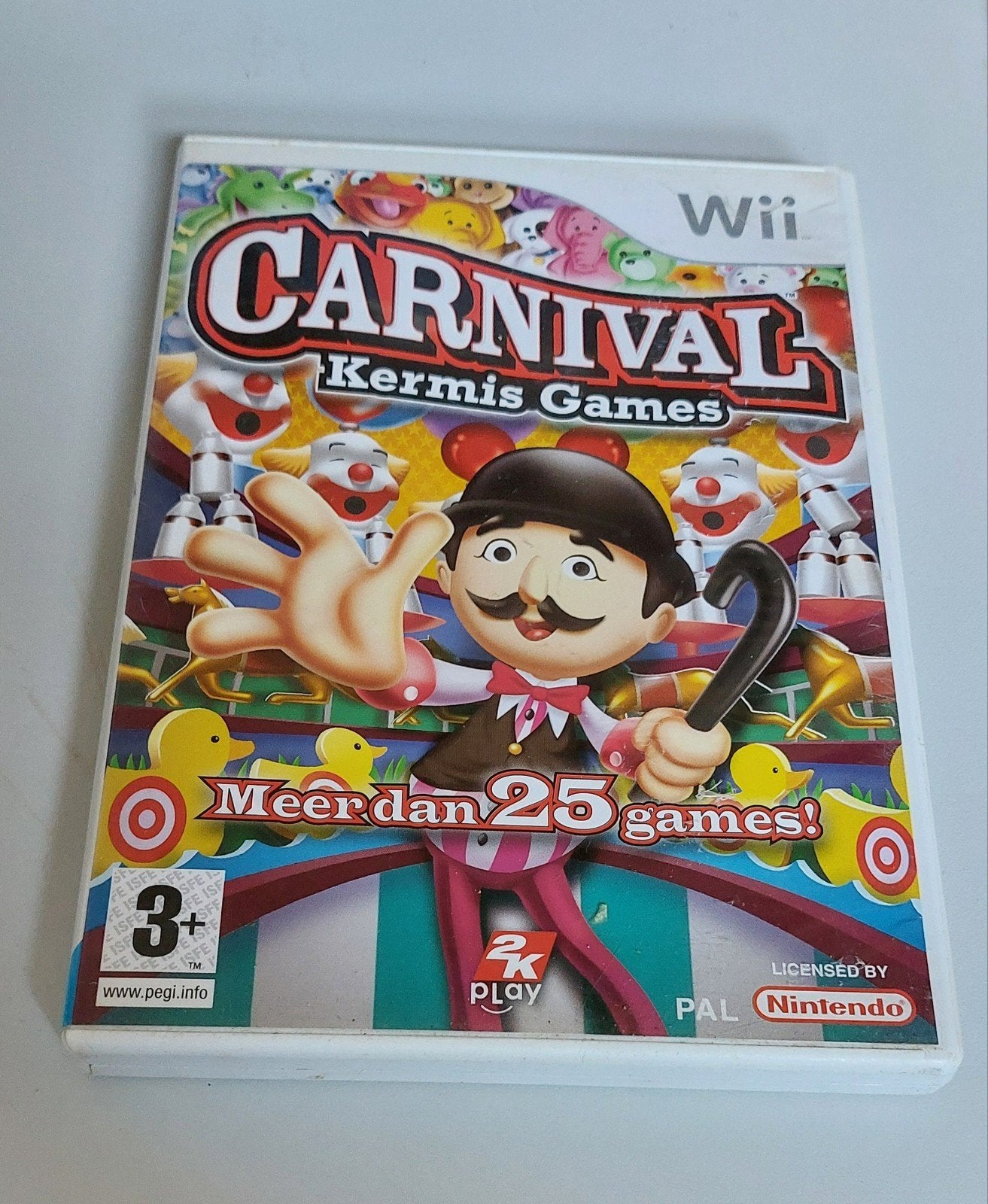 Supergezellig Wii Spel: Carnival -Kermis Games  Compleet, Ophalen of Verzenden