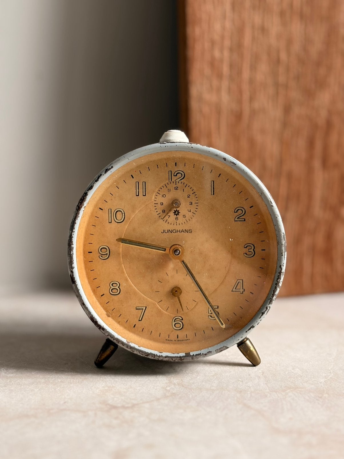 Vintage klok Junghans, Ophalen