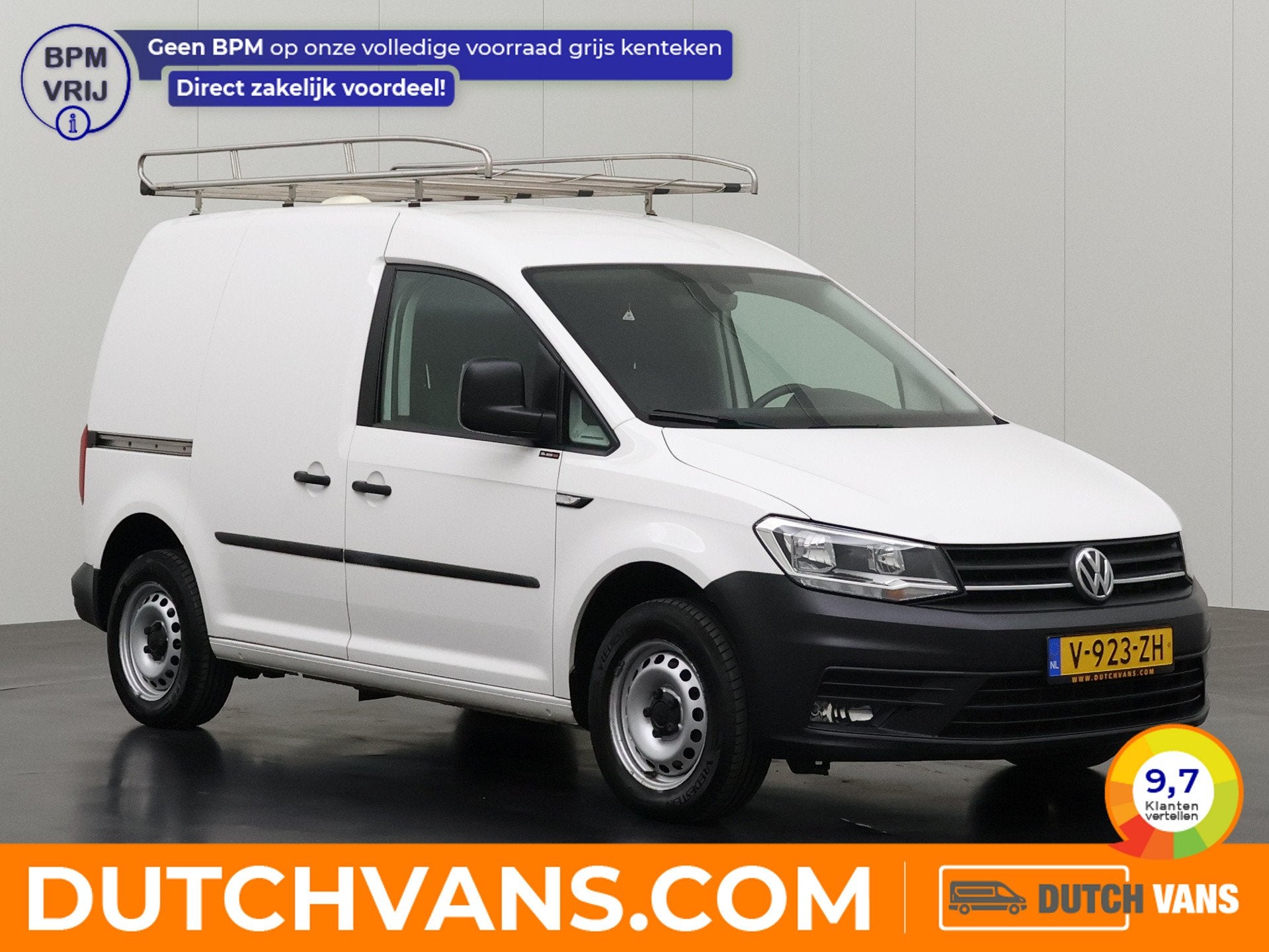 Volkswagen Caddy 2.0TDI 102PK Imperiaal | Trekhaak | Euro 6, Auto's, Bestelauto's, Stof, Gebruikt, 4 cilinders, Volkswagen