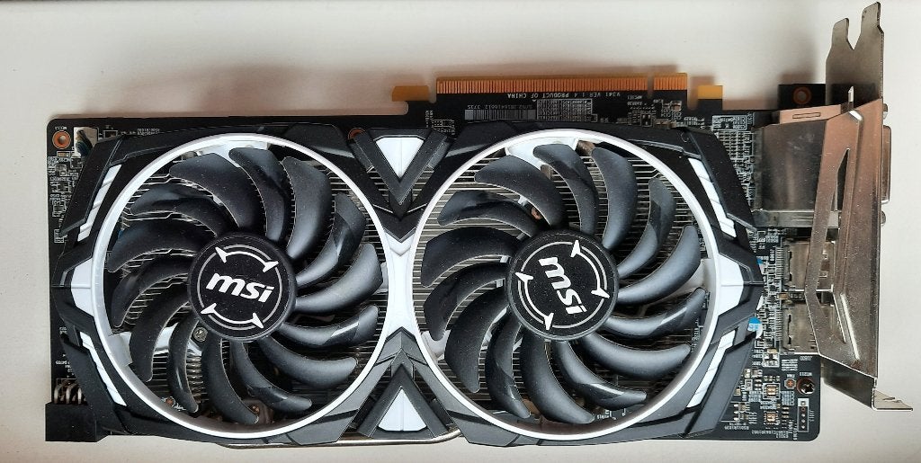 AMD Radeon RX580, PCI-Express 3, Gebruikt, AMD, HDMI