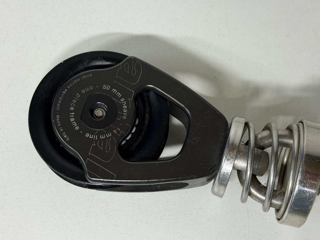 Antal OPF enkelvoudig staand blok 80 mm tot 14 mm lijn, Ophalen of Verzenden, Gebruikt, Lijn of Blok