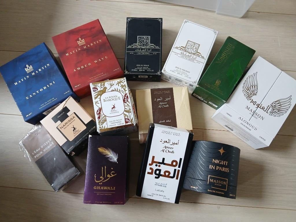 Parfums te koop, Sieraden, Tassen en Uiterlijk, Uiterlijk | Parfum, Zo goed als nieuw, Ophalen of Verzenden