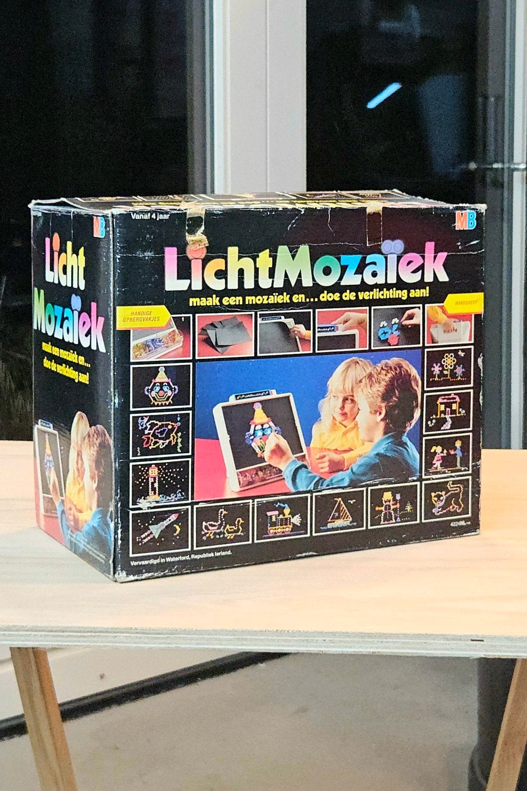 Lichtmozaïek / Magiclight Licht Mozaiek MB Milton Bradley, Ophalen of Verzenden, Gebruikt