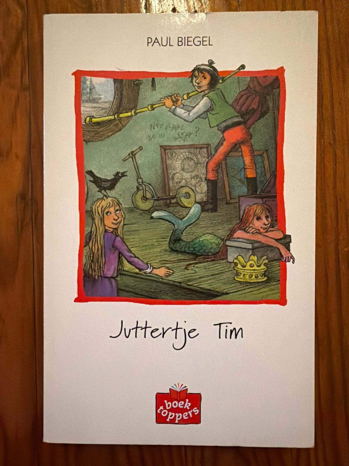 Juttertje Tim - Paul Biegel (Boektoppers), Boeken, Ophalen of Verzenden, Gelezen, Fictie algemeen