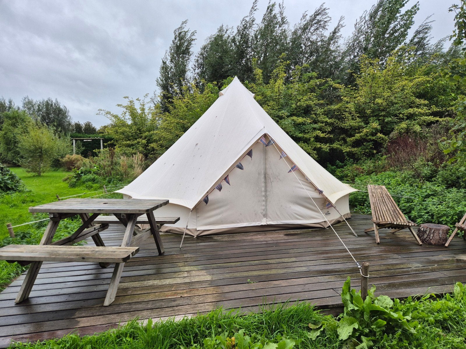 Obelink Sahara 500 Deluxe Bell Tent - 6 maanden oud / jong, Ophalen, Gebruikt