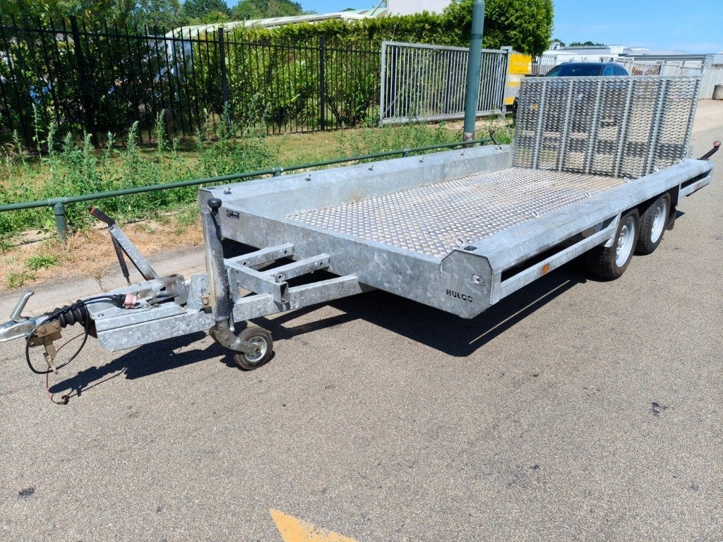 Hulco Terrax-2 3000 Machinetransporter, zgan aanhanger MARGE, Ophalen, Gebruikt, Terrax-2, Hulco