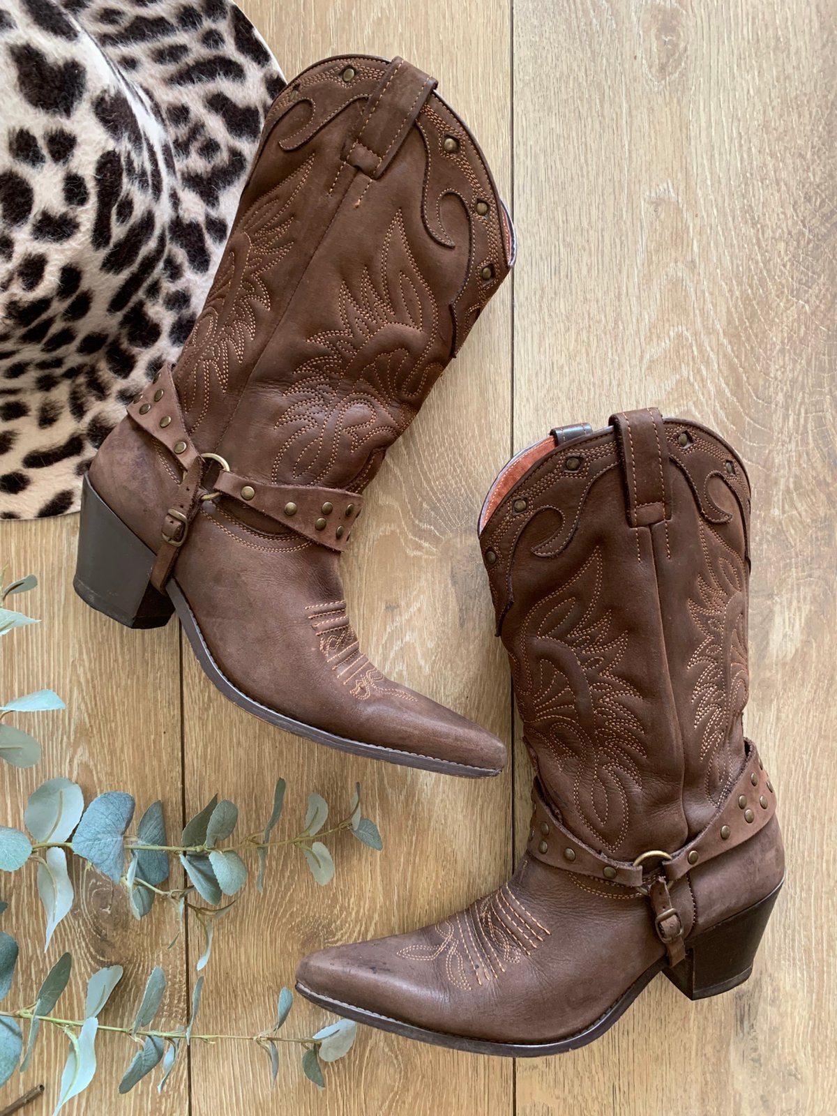 Durango bikerboots 41 western boots cowboylaarzen, Hoge laarzen, -, Ophalen of Verzenden, Zo goed als nieuw