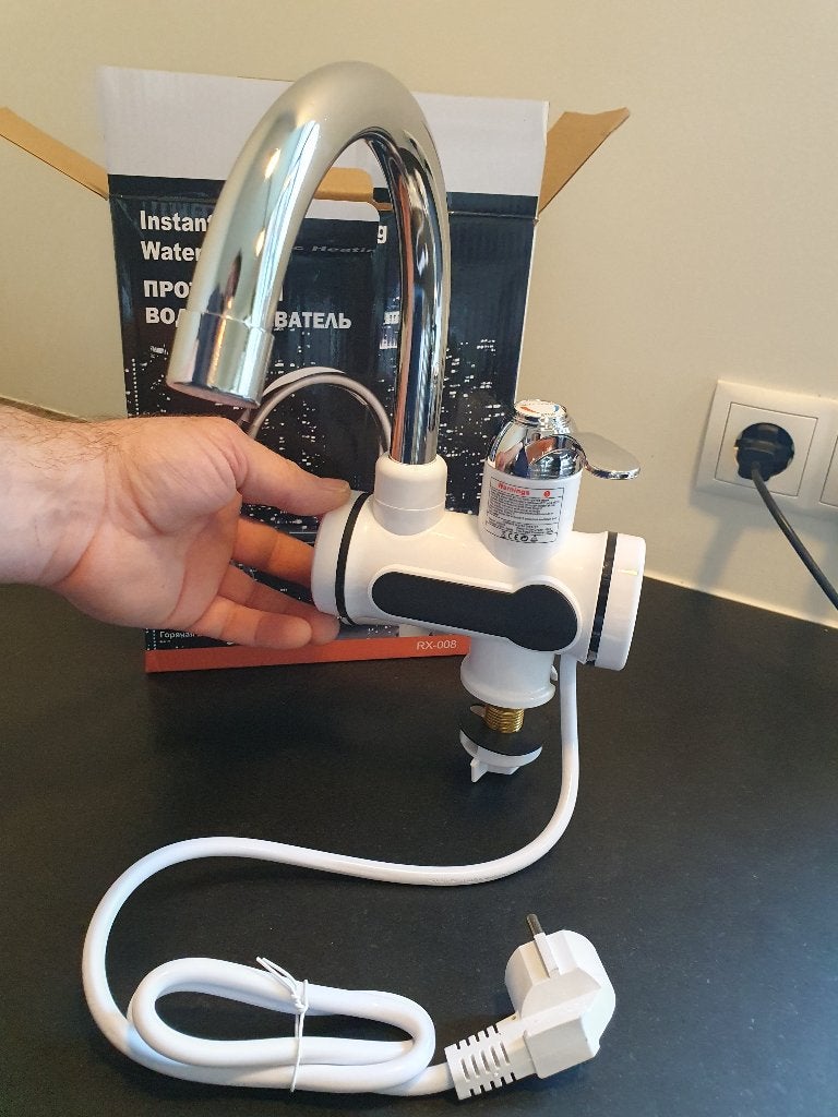 Quooker Electrische kraan - overal warm water, Ophalen of Verzenden, Nieuw, Chroom, Kraan