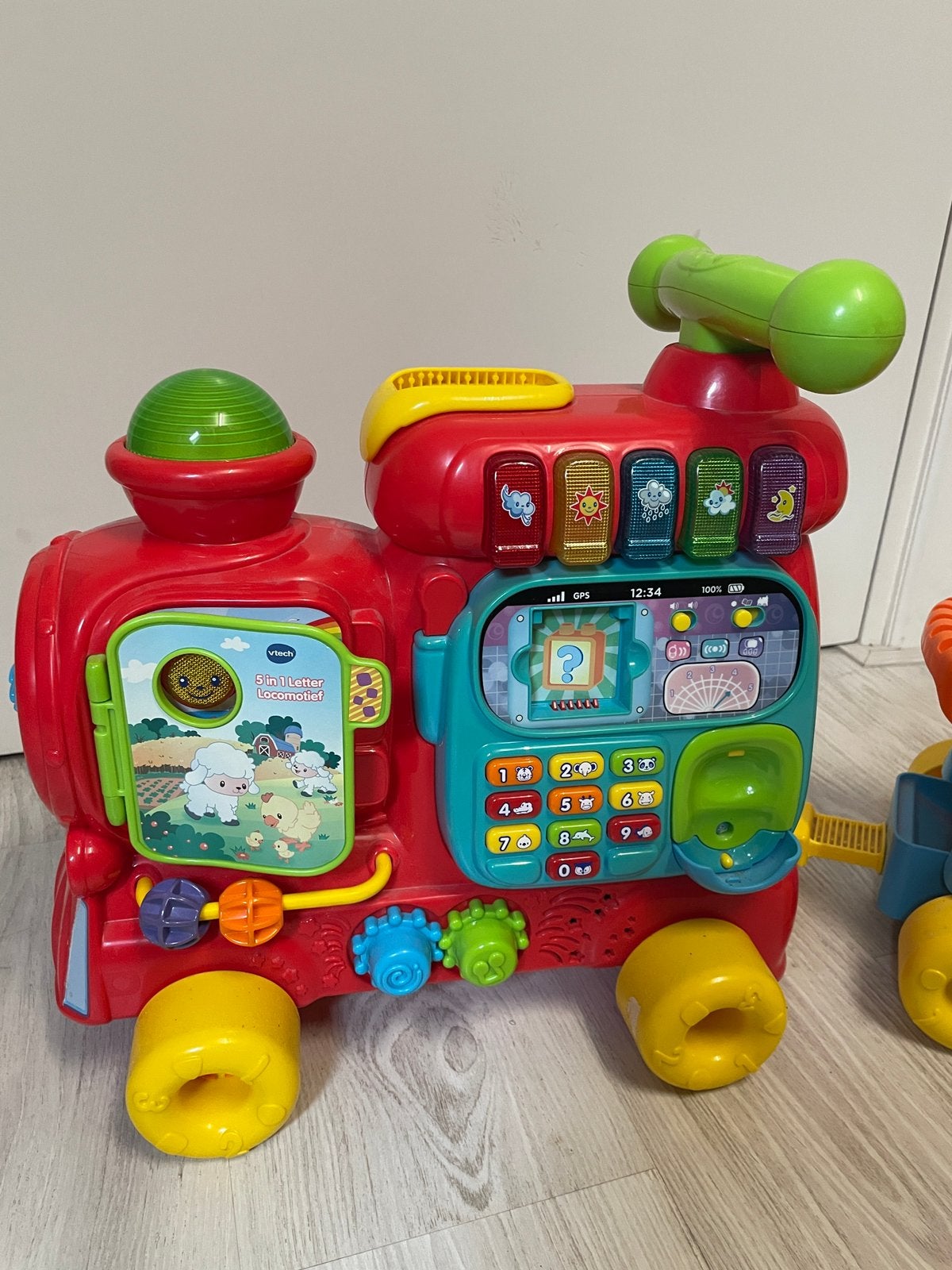 Vtech Baby-rijd-leer-letter-locomotief 1-3jaar kinderen, Kinderen en Baby's, Speelgoed | Vtech, Ophalen, Zo goed als nieuw, 6 maanden tot 2 jaar