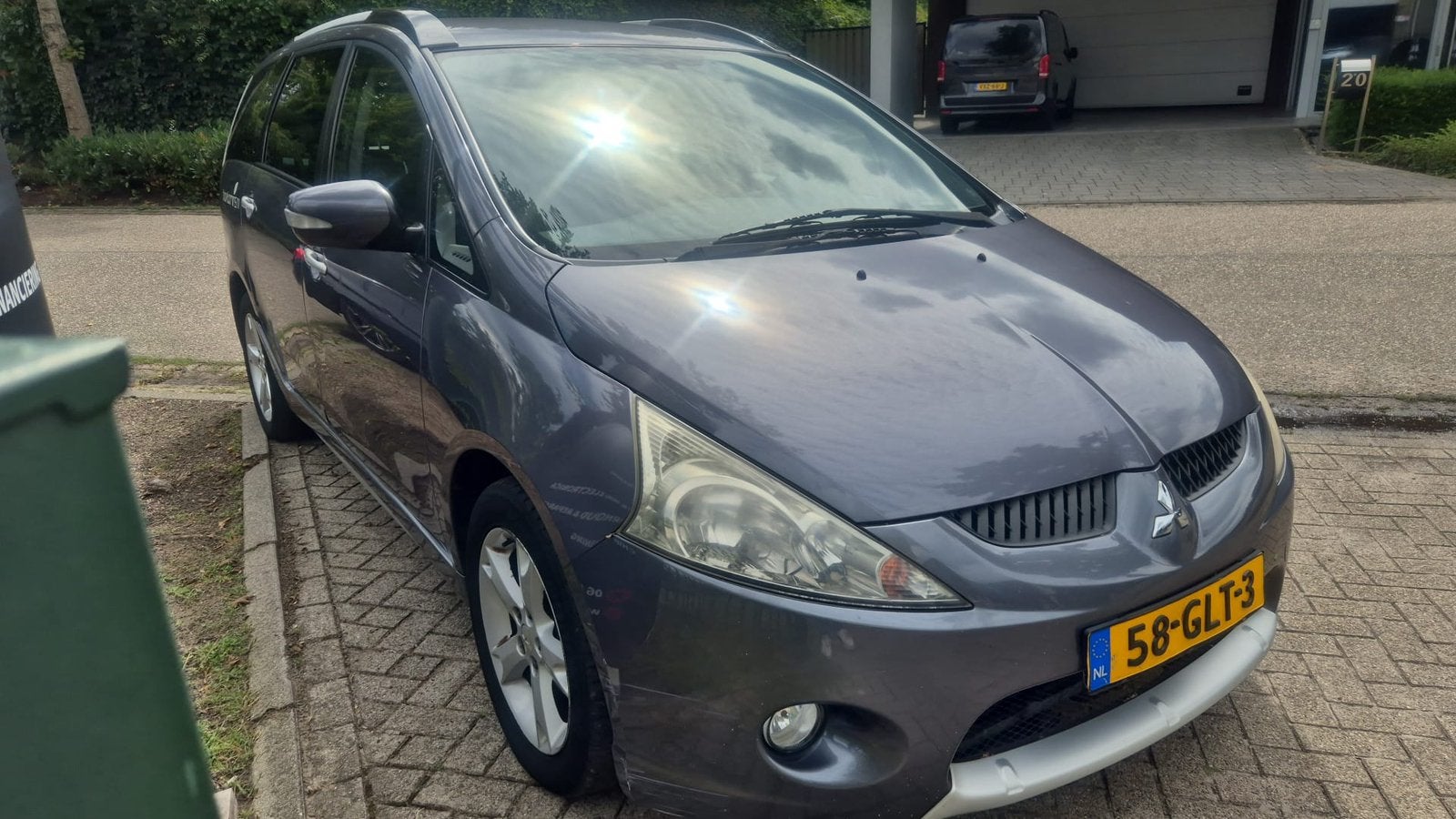 Mitsubishi Grandis 2.4 Mivec 7pers 2008 Grijs verkocht, Auto's, Voorwielaandrijving, 164 pk, 7 stoelen, Handgeschakeld