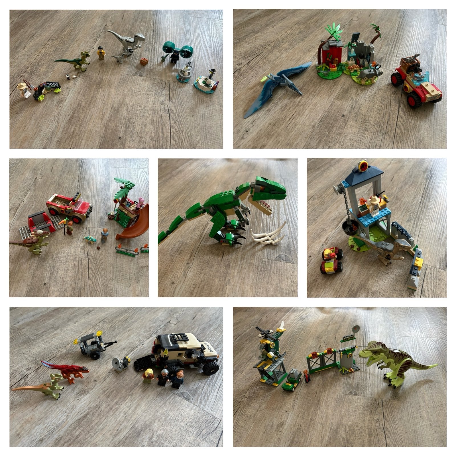Diverse LEGO dinosaurus sets - Jurassic World & Creator, Jurassic World, Lego, Ophalen of Verzenden, Zo goed als nieuw